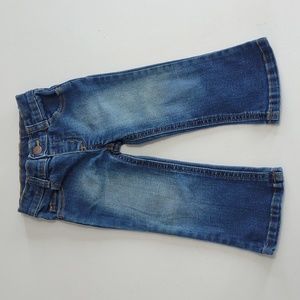 Garanimals 18M Denim Blue Jeans Pants long Boy Girl Adjustable waist pockets